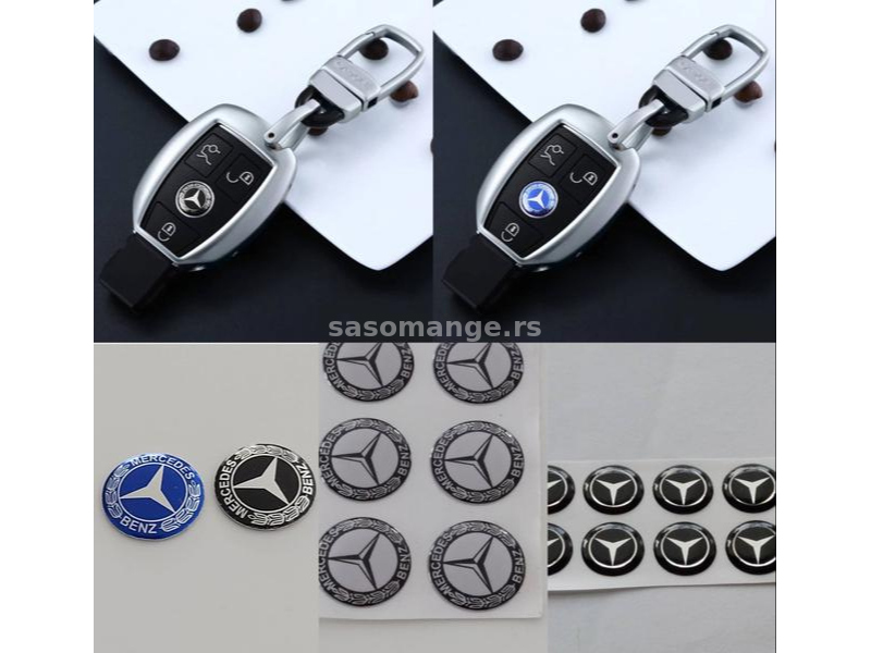 Kapice za ventile - Mercedes + ključ