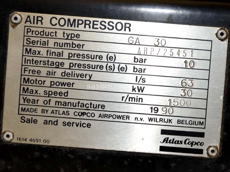Kompresor Atlas Copco