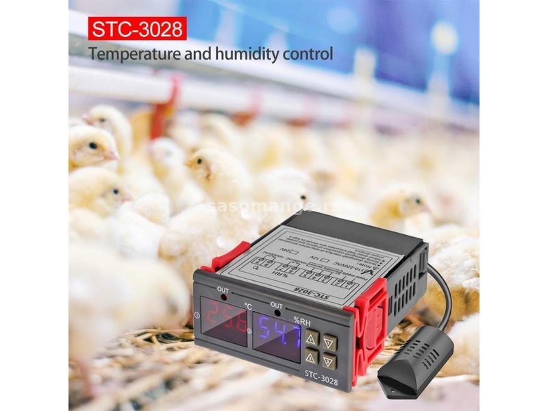 Termostat termoregulator STC-3028