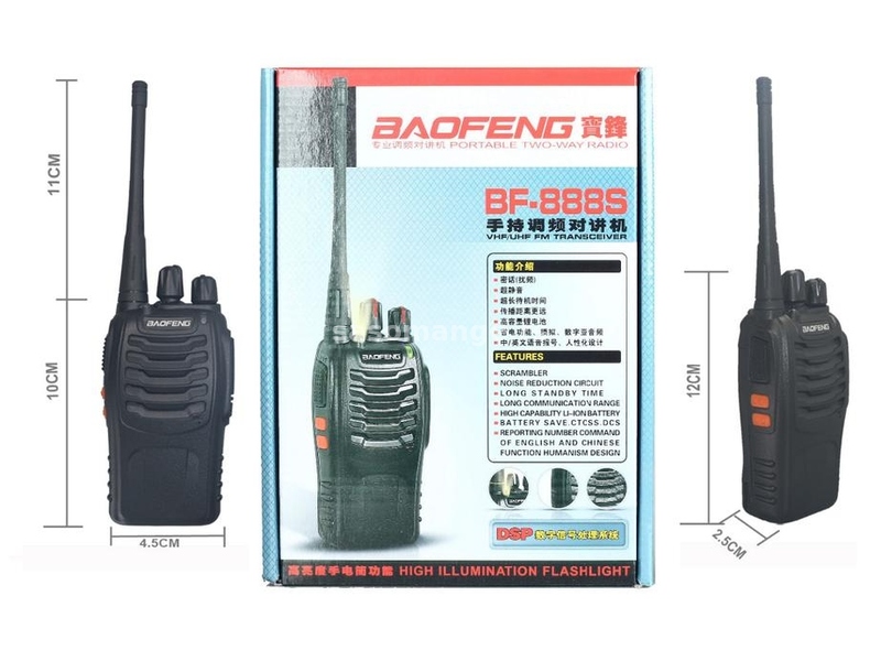 Voki Toki Radio Stanica Baofeng BF-888s Model 2