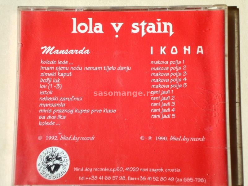 Lola V. Stain - Mansarda / Ikona