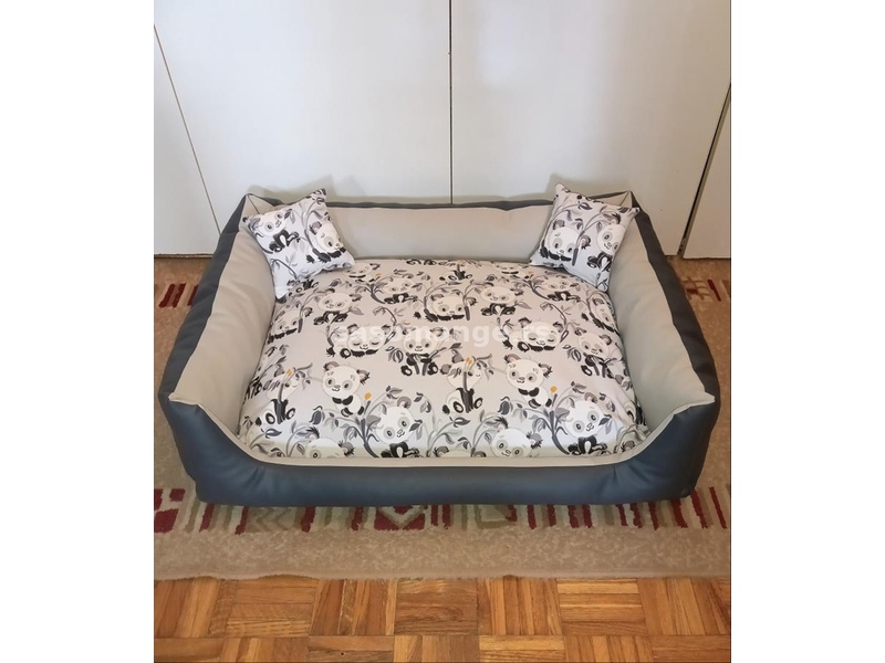 Krevet za psa I mačke od eko kože I pamučnih navlaka, Klasik model