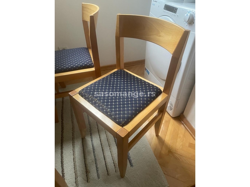Trpezarijski sto i stolice (bukovina) na prodaju, polovno
