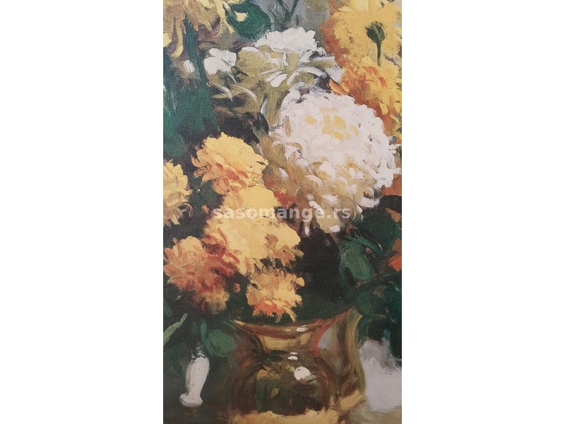 Rudolph Colao Chrysanthemums in Copper Vase