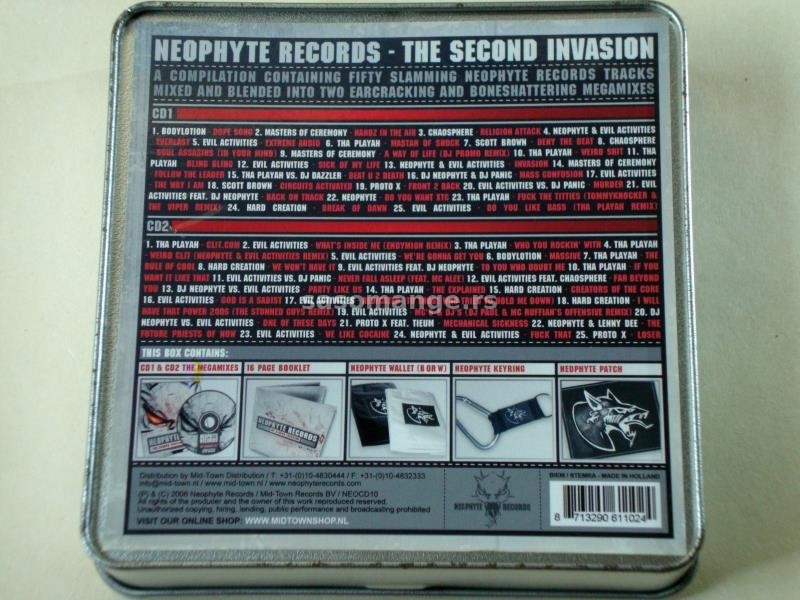 Neophyte Records - The Second Invasion: The Megamix (2xCD)