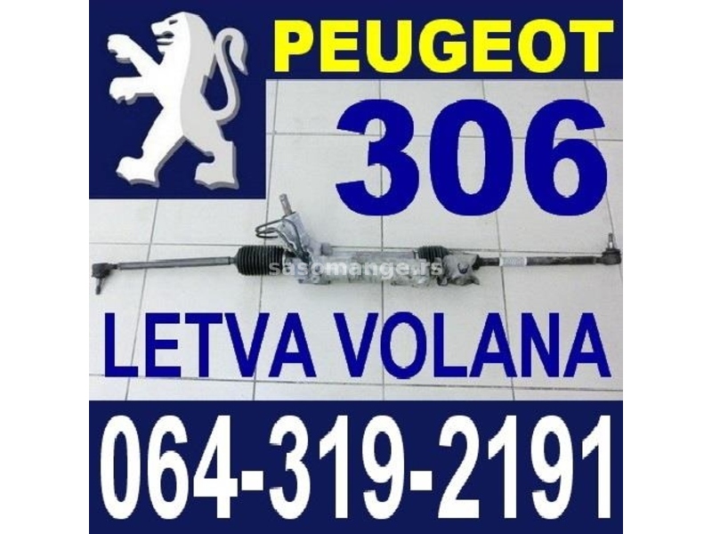 LETVA VOLANA Pežo 106 206 306 307 405 406 807 Peugeot