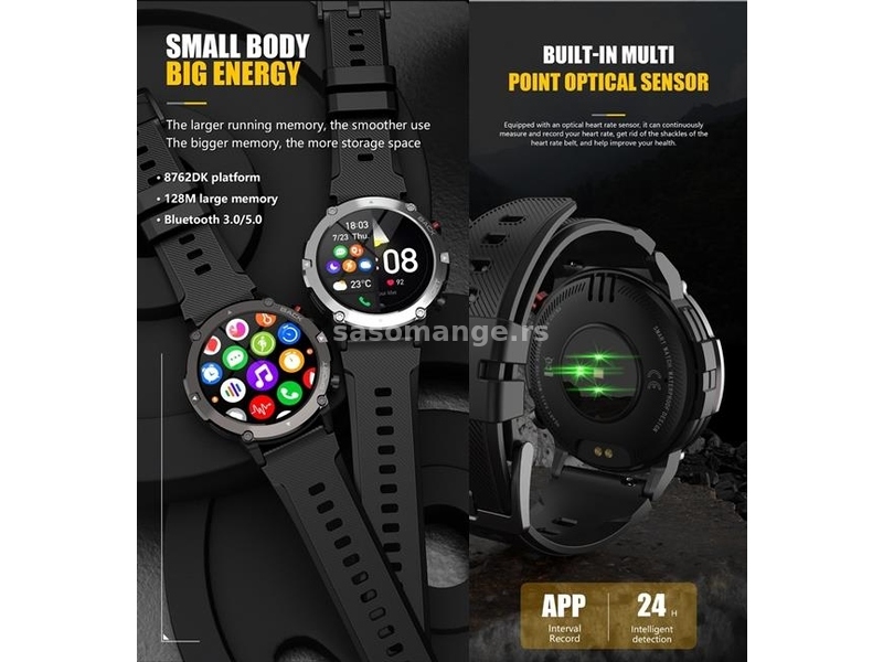 C2 Sportski Bluetooth Smart Watch