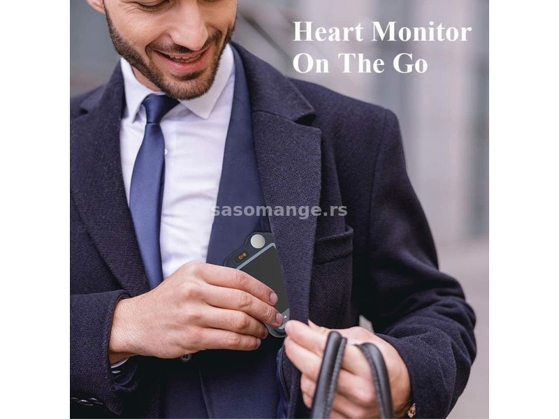 EKG monitor za praćenje srca VIATOM,BT iOS Android