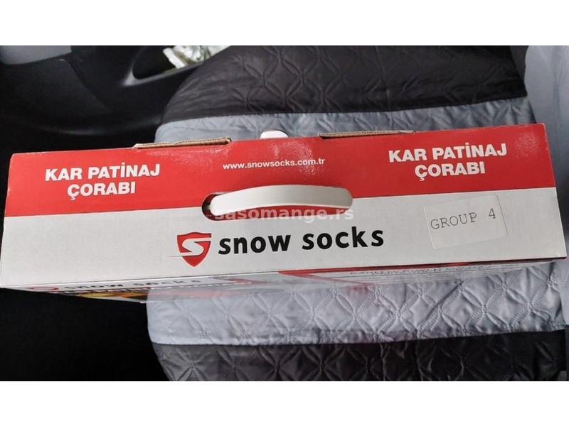 Automobilske čarape za sneg i led! Zamena za lance za sneg!