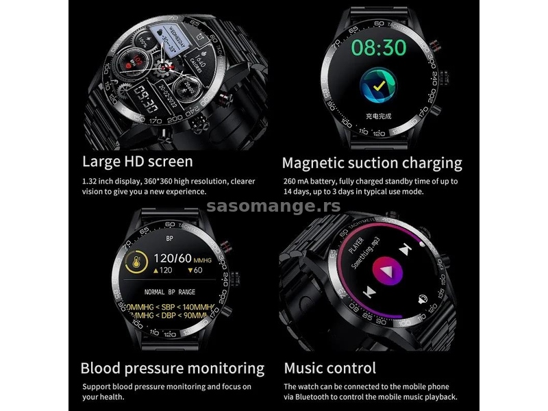 Lige Elegantni Bluetooth Smart Watch