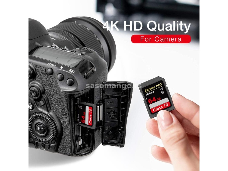 64gb SD Card Kartica Extreme Pro Class 10 Kamera Camera Kard