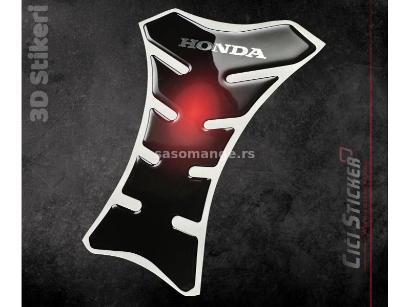 Tank Pad Honda - 3D stikeri - Nalepnice za motore- 3d stikeri po želji - 2209