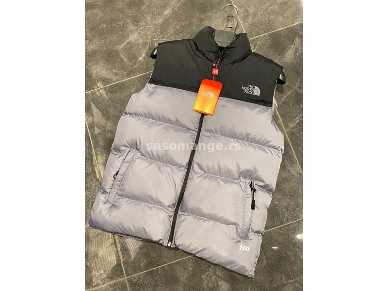 The North Face prsluk crno sivi TNF3