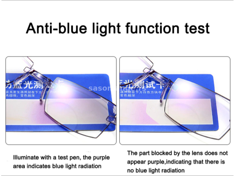 Kompjuterske anti-blue ray zaštitne naočare