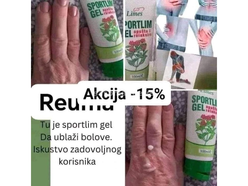 Sportlim gel i Noktalin krema