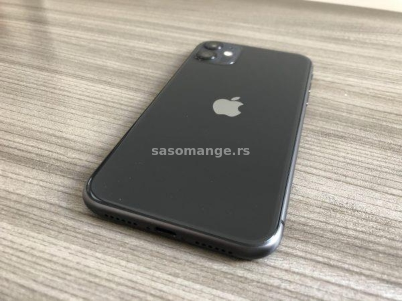 iPhone 11 64GB Black Sim Free NOVO! 100% Baterija