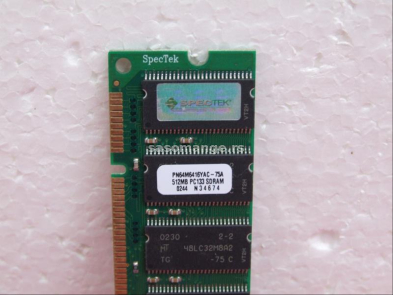 SpecTEK 512MB SDRAM memorija za Apple racunare + GARANCIJA!
