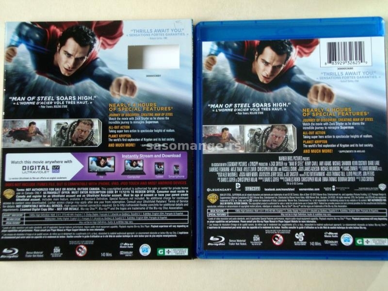Man of Steel [2xBlu-Ray+DVD]