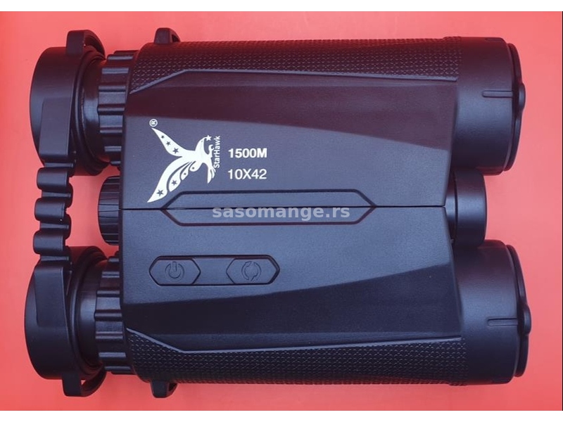 Dvogled 1500m rangefinder binoculars