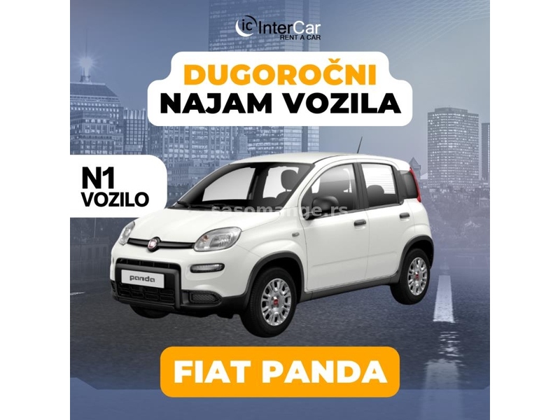 Fiat Panda 1.2 N1 Dugoročni najam vozila