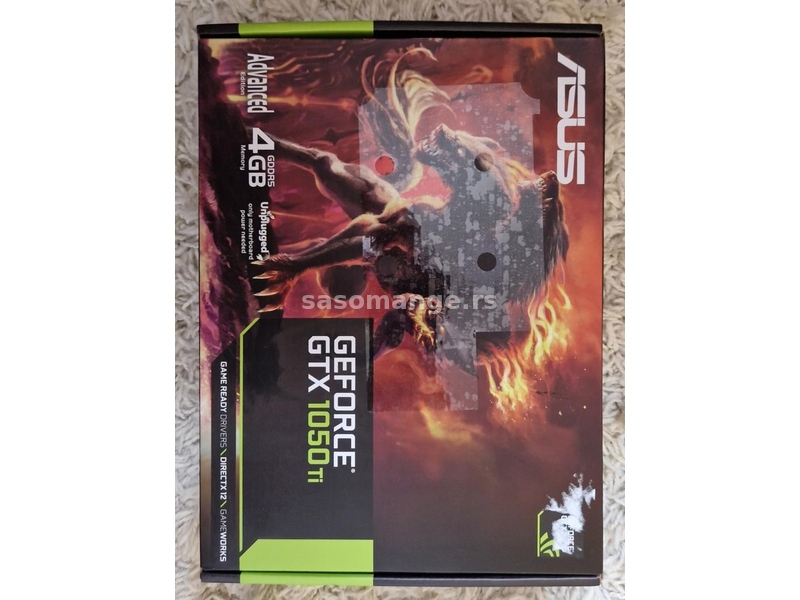 Asus Cerberus GeForce GTX 1050Ti Advanced Edition 4GB DDDR5