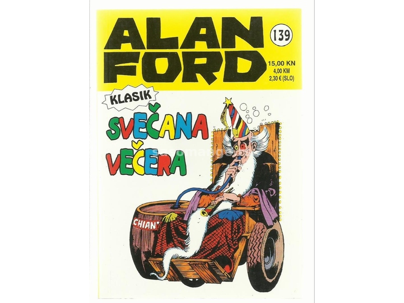 Alan Ford SA Klasik 139 Svečana večera