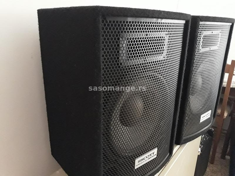 SCOTT DJ-Tech DJX480 PK/S-12" professional speakers