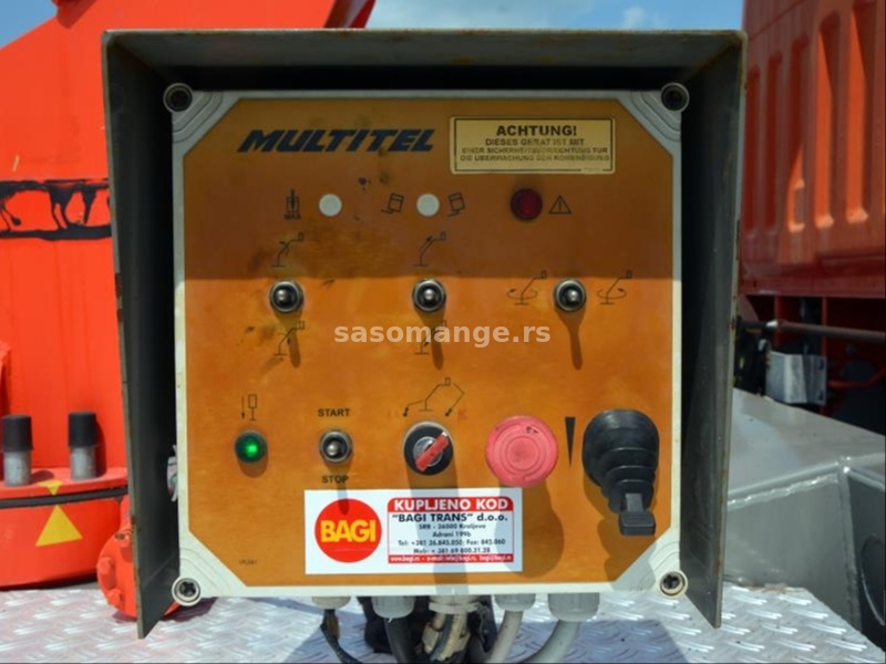 Kamion platforma-korpa za električare NISSAN CABSTAR 35.12 2012. godište