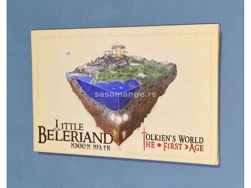 SVET IZ KNJIGA - J.R.R Tolkien Beleriand - Na Platnu!