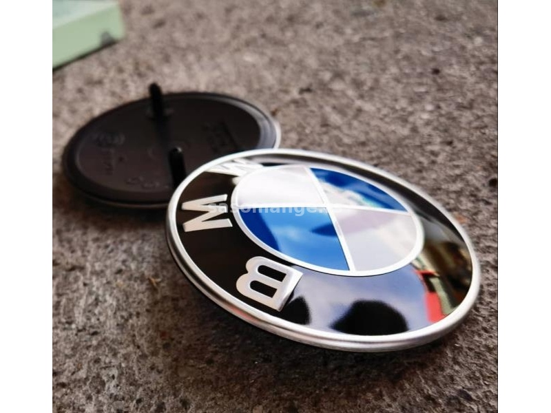 BMW znak 82 mm ALU originalni reljefni