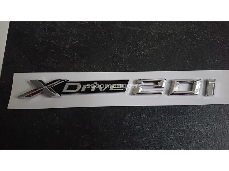 NOVO BMW oznaka XDrive 20i