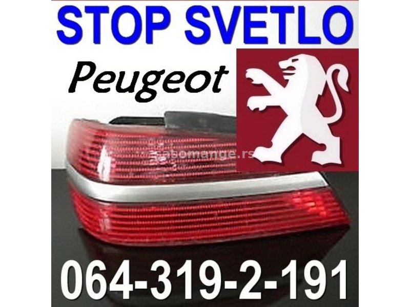 STOP SVETLO Pežo 206 406 306 307 106 605 405 309 205 Peugeot