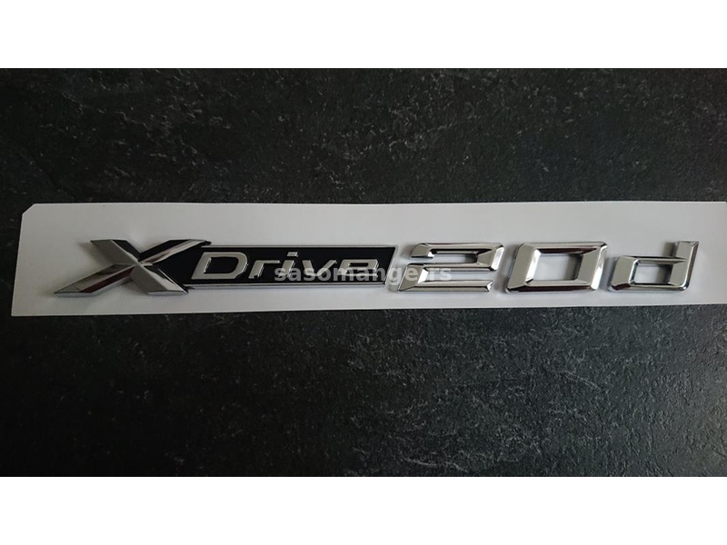 NOVO BMW oznaka XDrive 20d