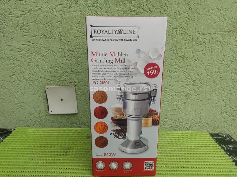 Royalty Line mlin za kafu, zito, bilje i zacine 850W NOVO