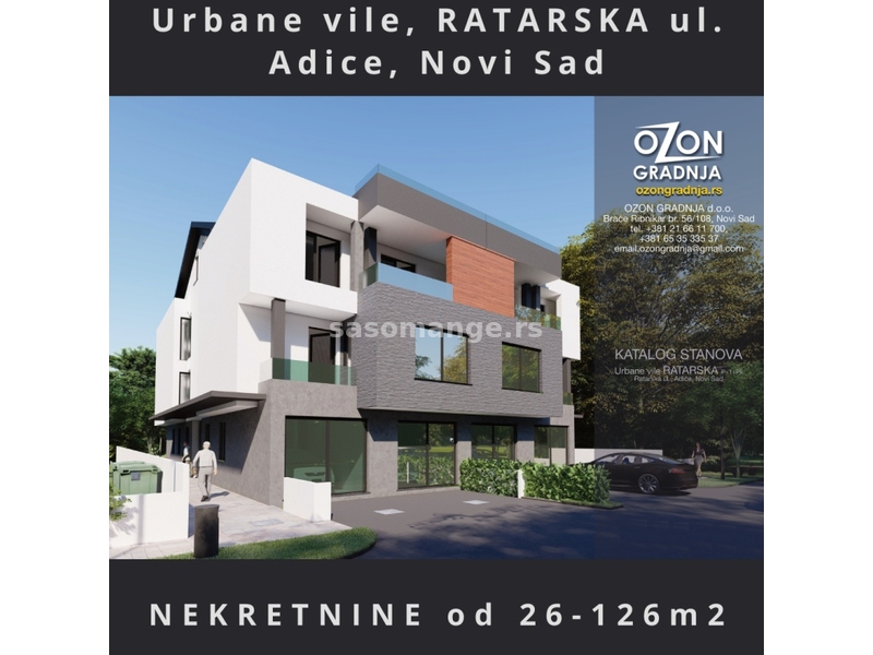 69.40 m2 četvorosoban, ul. Ratarska, Adice, Novi Sad (Investitor)