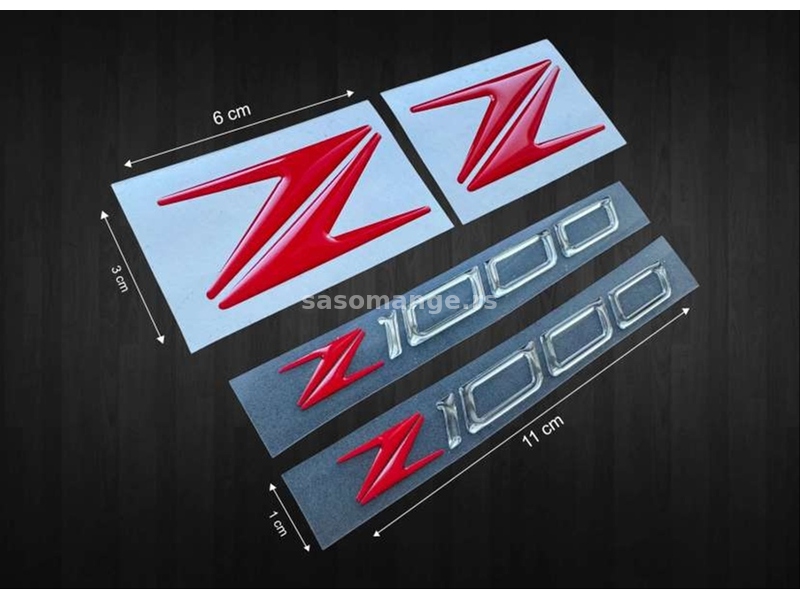 3D stikeri- Kawasaki Z1000 Stikeri- Nalepnice za motore-2267