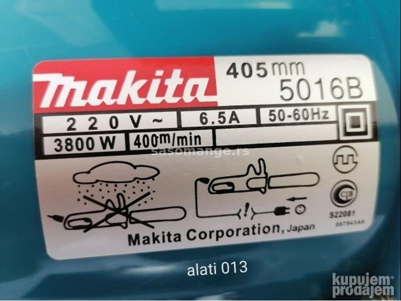 Elektricna lancana testera Makita 3800w