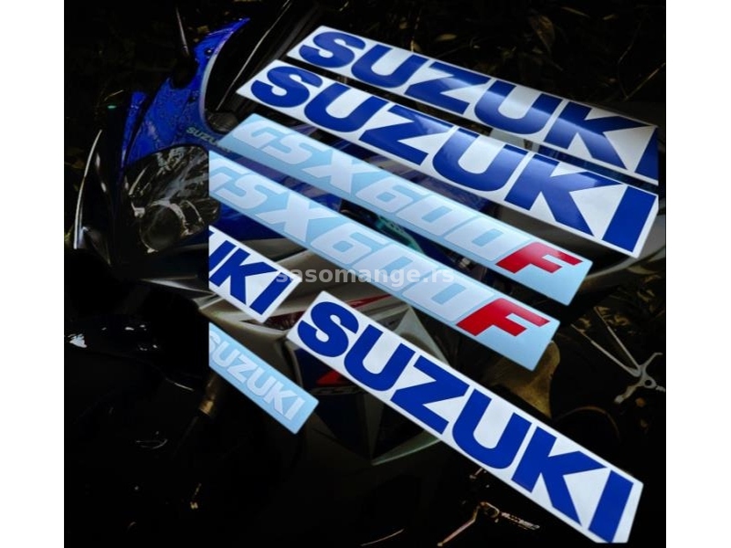 Suzuki GSX600F Nalepnice - Nalepnice za motore - 2155
