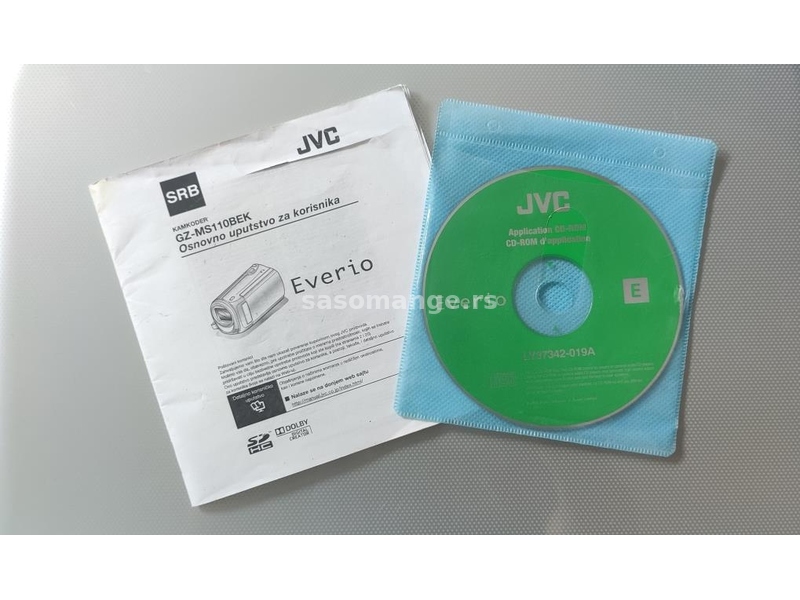 JVC Everio GZ-MS110BEK digitalna kamera 45x Zoom