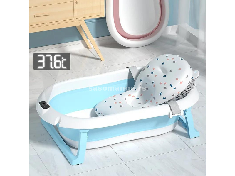 Kadica za kupanje bebe sa merenjem temperature