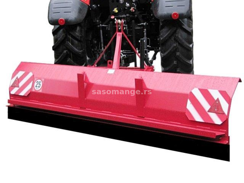 BYSTRON traktorske daske za sneg prednje ili zadnje sa gumom ili bez gume sa hidraulikom ili bez