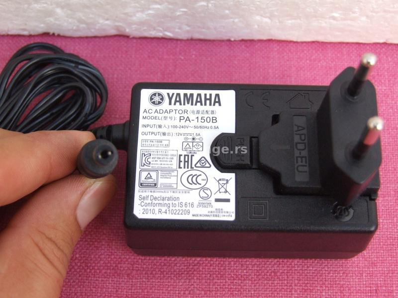 YAMAHA adapter 12V 1.5A ORIGINAL za sintisajzere +GARANCIJA!