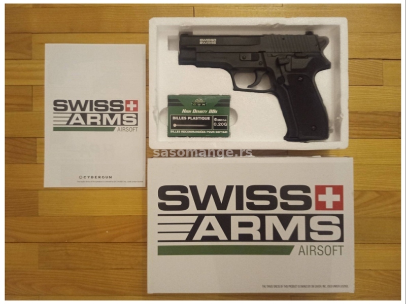 Pistolj SWISS ARMS Sig Sauer 226 Metal Slide Airsoft