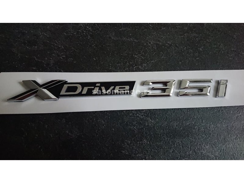 NOVO BMW oznaka XDrive 35i