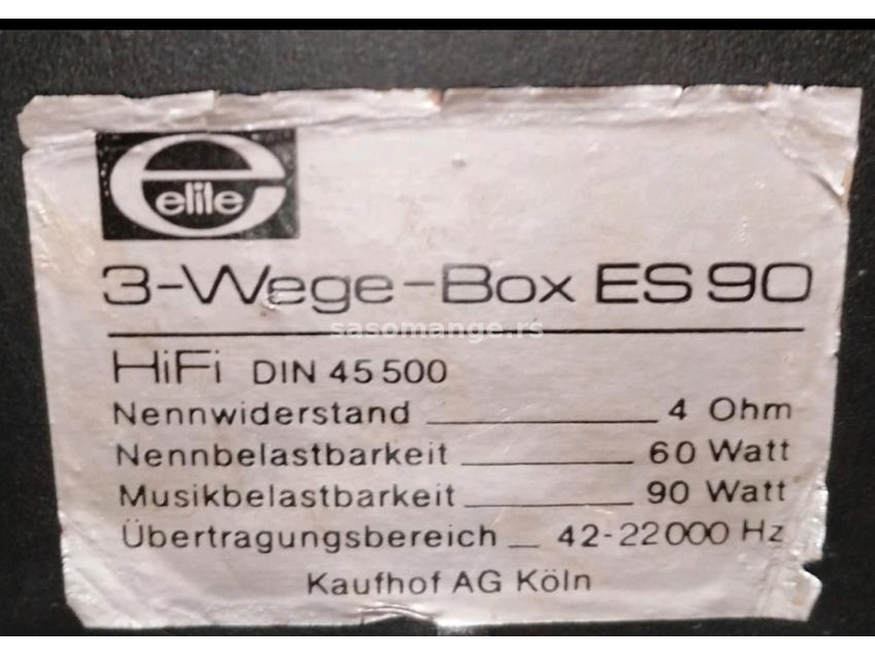 Elite BOX ES 90
