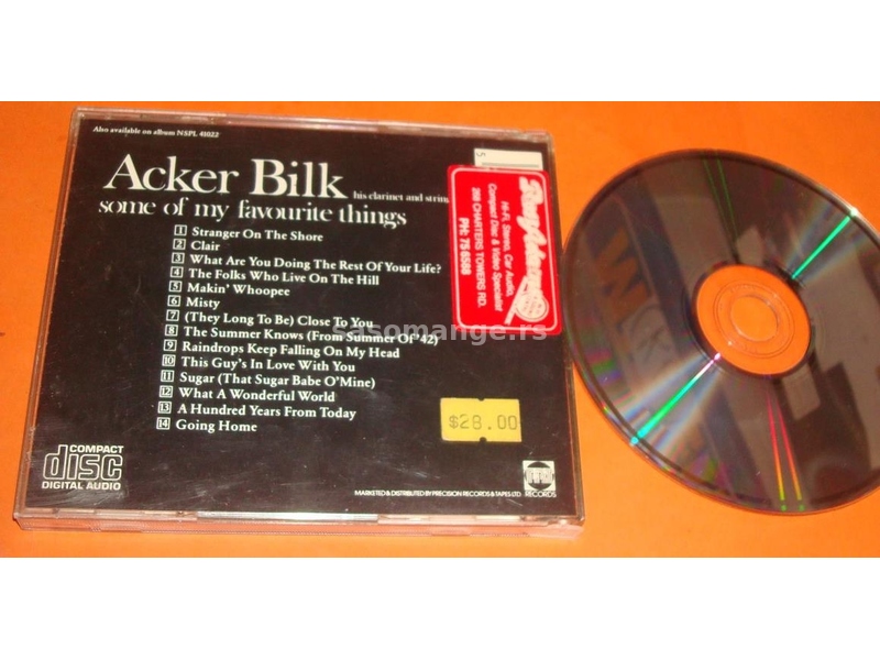 Acker Bilk Some Of My Favourite Things