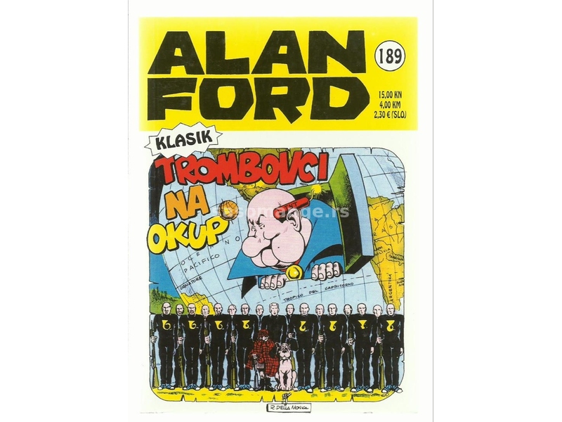 Alan Ford SA Klasik 189 Trombovci na okup