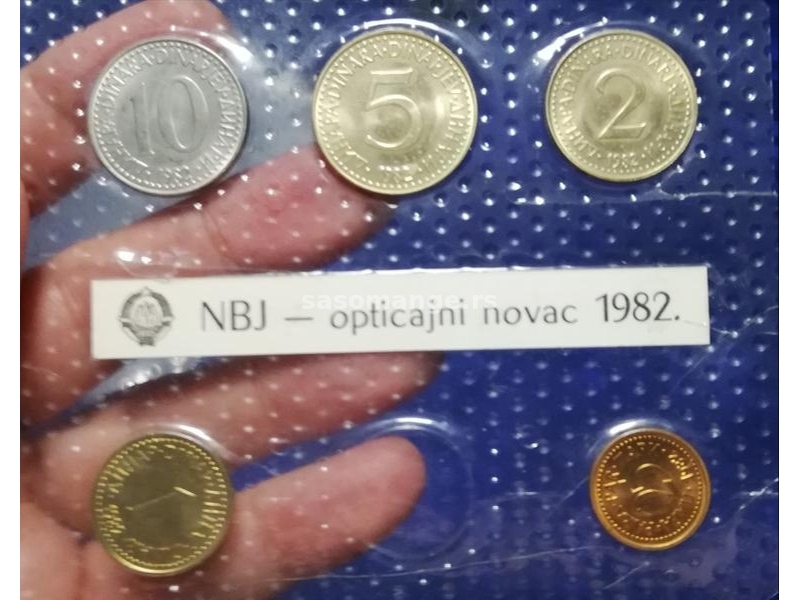 nbj opticajni novac 1982