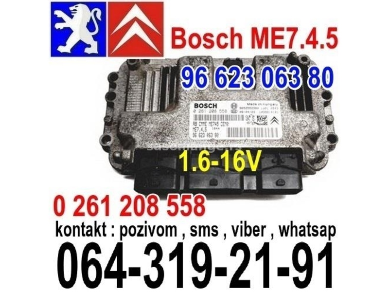 KOMPJUTER Bosch ME7.4.5 Pežo 307 Peugeot Citroen