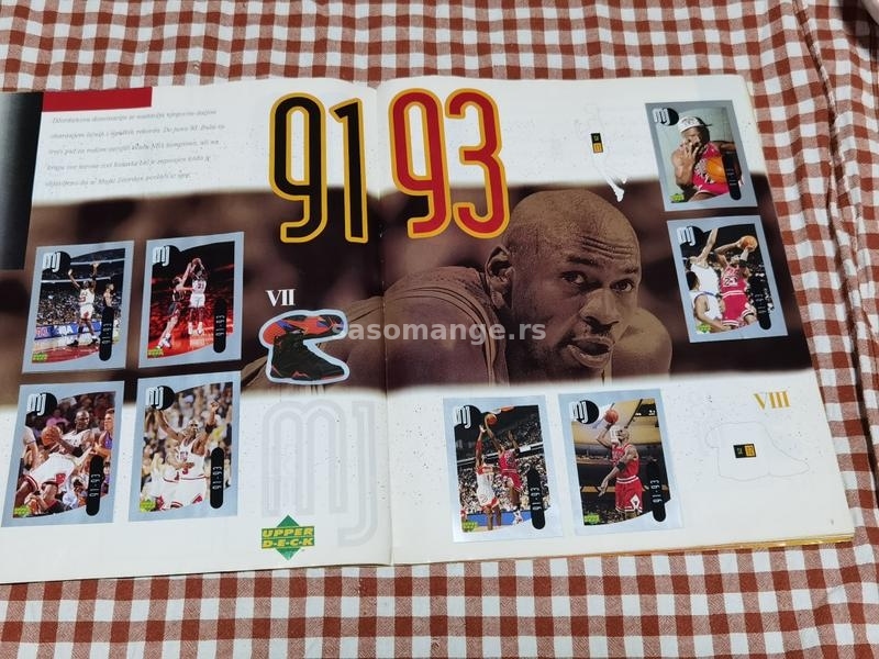 Michael Jordan upper deck ALBUM